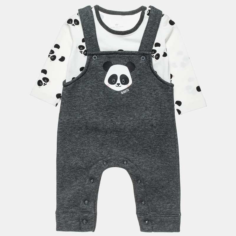 Overall with long sleeve top Tender Comforts (3-18 months)