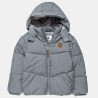 Puffer jacket with eco fur detail (18 months-5 years)