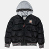 Puffer jacket with removable hood (6-16 years)