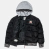 Puffer jacket with removable hood (6-16 years)