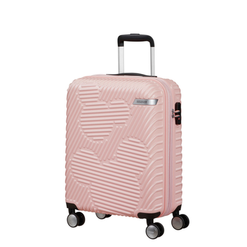 Rolling Luggage Disney Mickey Mouse pink American Tourister 45 lt