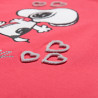 Dress cotton fleece blend Snoopy with embossed details (12 months-5 years)