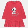 Dress cotton fleece blend Snoopy with embossed details (12 months-5 years)