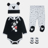 Set Disney Mickey Mouse 4-pieces (0-3 months)