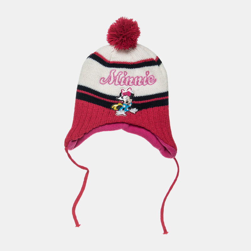 Beanie Disney Minnie Mouse with fleece inner lining one size (1-3 years)