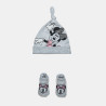 Set Disney Minnie Mouse beanie with socks (0-3 months)