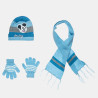 Set Disney Mickey Mouse beanie-scarf-gloves one size (1-5 years)