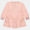 Dress cotton fleece blend with sequin embroidery (12 months-5 years)