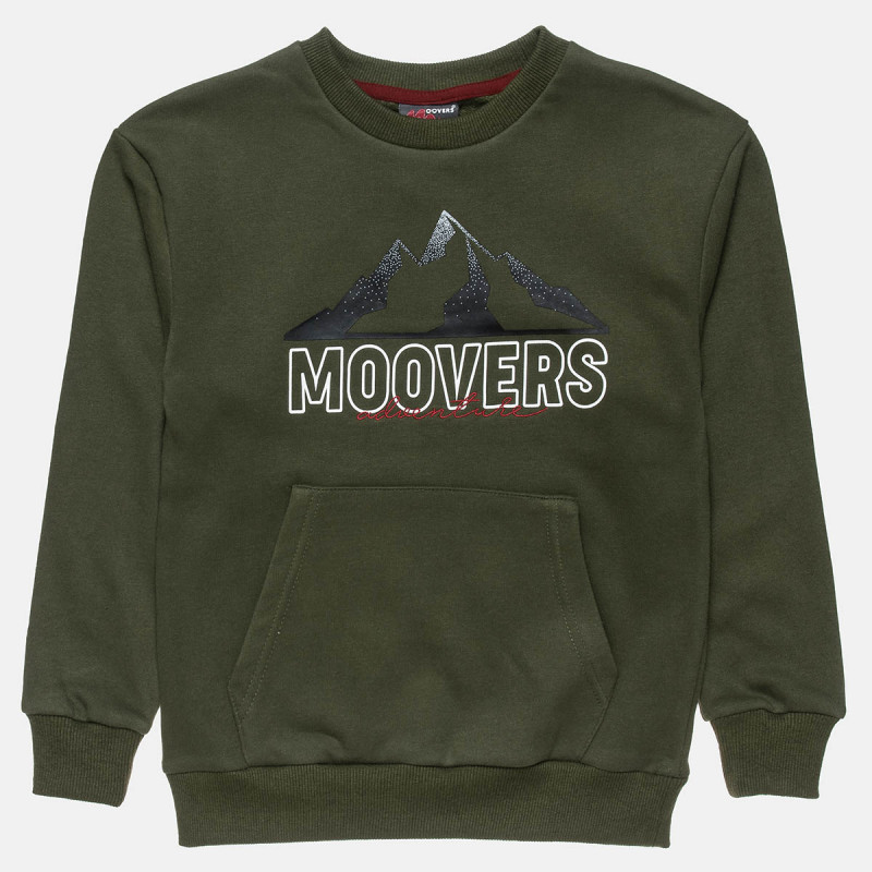 Long sleeve top Moovers with embossed print (6-16 years)