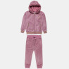 Tracksuit velour with embroidery (18 months-5 years)