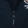 Patch Zip Through Hoodie