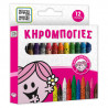 Crayons 12 pcs - Mrs. Hug