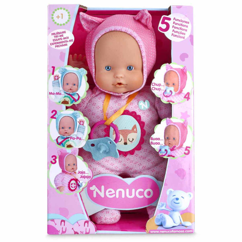 Toy doll Nenuco with 5 functions (1+ years)