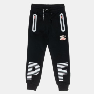 Joggers cotton fleece blend Paul Frank with embossed details (6-16 years)