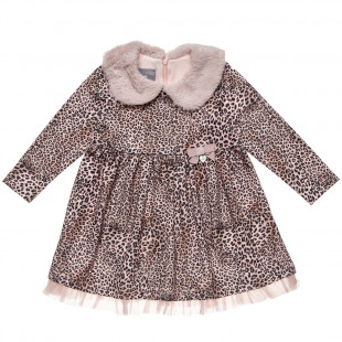 Leopard print dress (1-4 years)