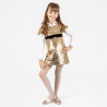 Dress with shiny details (6-14 years)