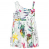 Dress floral with bow (6-12 years)