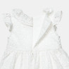 Dress with with cutwork embroidery and ruffles (6 months-2 years)