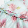 Dress with floral pattern (12 months-5 years)