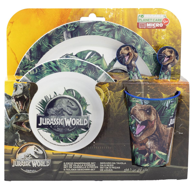 Food set Jurassic Park 5pcs (4+ years)