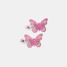 Hair clip butterflies with strass