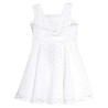 Dress with cutwork embroidery (6-16 years)