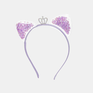 Headband with confetti patterns