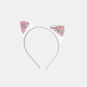 Headband with confetti patterns