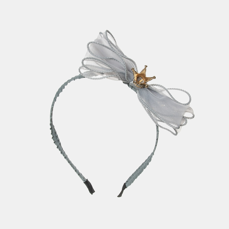 Headband decorated with crown