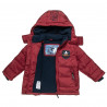 Jacket with detachable hood and patch print (12 months-5 years)