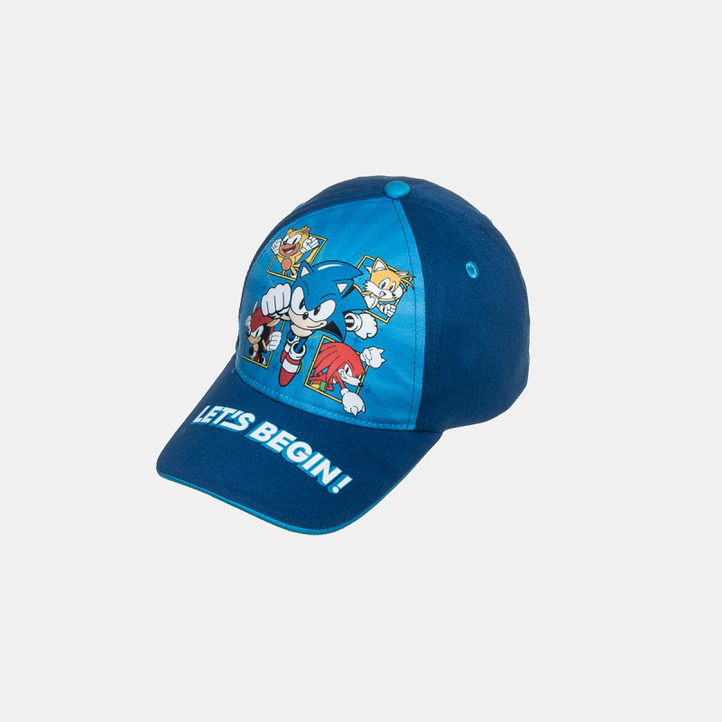   Jockey hat Sonic the Hedgehog (4-6 years)