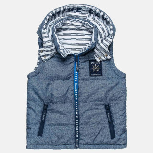 Double sided vest with embroidery (12 months-5 years)