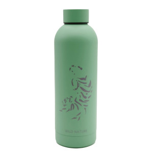 Water bottle thermos with tiger print 500ml