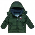 Jacket with detachable hood and fleece lining (12 months-5 years)