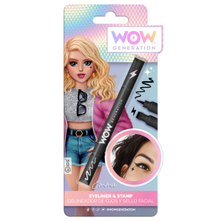 Eyeliner Wow Generation με σφραγίδα μαύρη κεραυνός (6+ ετών)