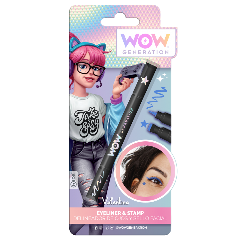 Eyeliner Wow Generation with blue star stamp (6+ years)