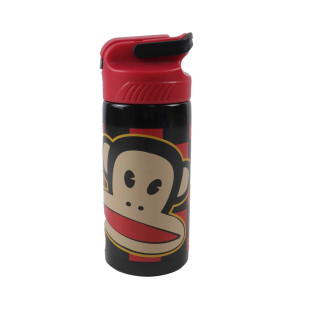 Water bottle stainless steel with straw Paul Frank 500ml