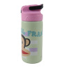 Water bottle stainless steel with straw Paul Frank 500ml