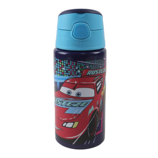   Παγούρι ανοξείδωτο με καλαμάκι Disney Cars 500ml