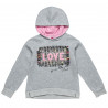 Set Moovers sweatshirt with patch and leather leggings (6-16 years)