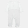 Babygrow velour with embroidery (1-12 months)