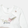 Babygrow velour with embroidery (1-12 months)