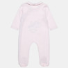 Babygrow Tender Comforts velour with embroidery (1-12 months)