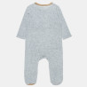 Babygrow velour with embroidery (1-12 months)