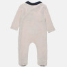 Babygrow velour with embroidery (1-12 months)