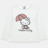 Long sleeve top Hello Kitty with metallic elements (18 months-5 years)