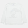 Long sleeve top Hello Kitty with metallic elements (18 months-5 years)