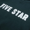 Tracksuit Five Star cotton fleece blend with embossed lettering (6-16 years)