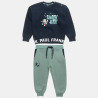 Set cotton fleece blend Paul Frank with embossed print (12 months-5 years)