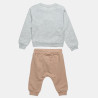 Set cotton fleece blend Tender Comforts with embroidery (3-18 months)